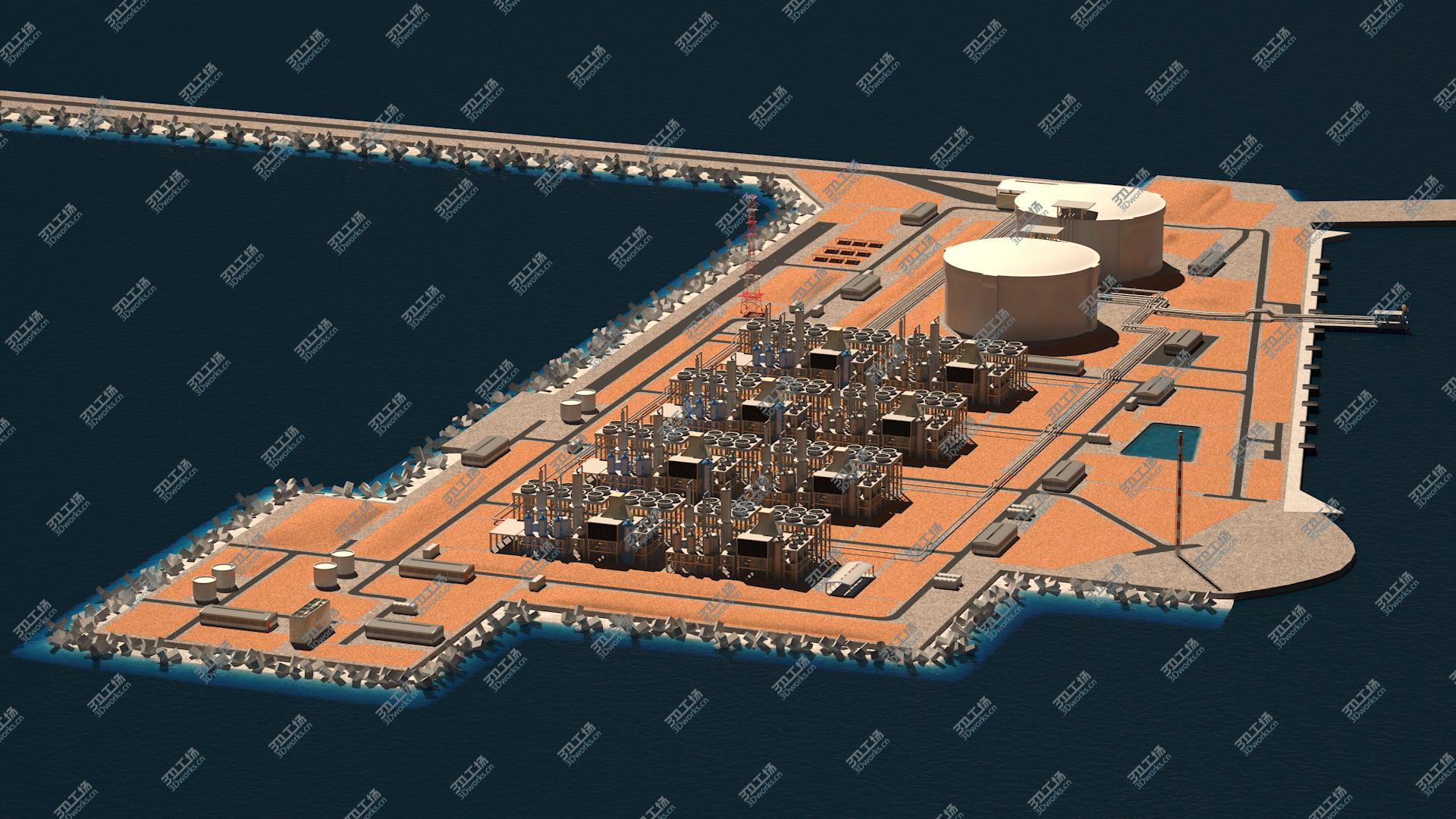 images/goods_img/20210313/LNG Terminal Island model/4.jpg